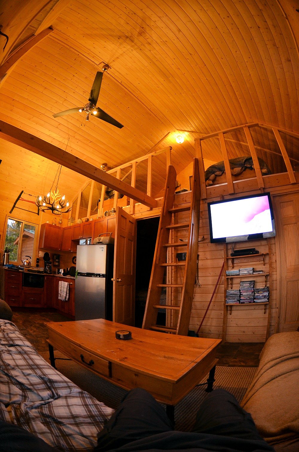 Toms cabin made by Bavarian Cottages 